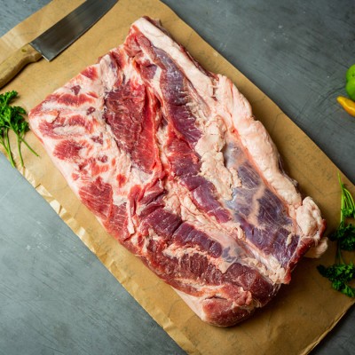 Свинина ребрышки мясные 900 г - купить в Каратаевке